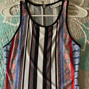 Bisou Bisou racerback maxi dress